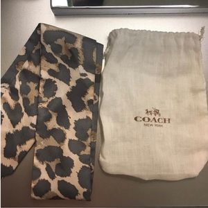 Coach scarf